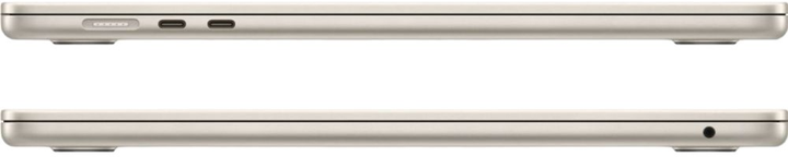 Laptop Apple MacBook Air 15.3" M2 8/256GB 2023 Custom (Z18R0006F) Starlight - obraz 5