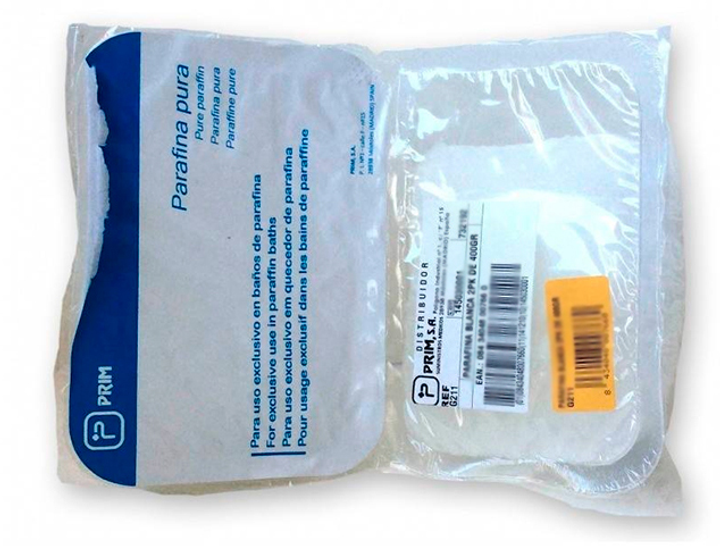 Świeca Prim White Paraffin 400 g 2 szt (8434048007660) - obraz 1