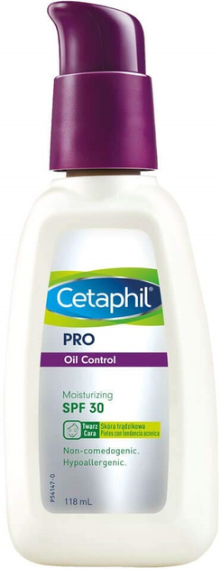 Денний крем для обличчя Cetaphil Dermacontrol Spf 30 118 мл (3499320007092) - зображення 1