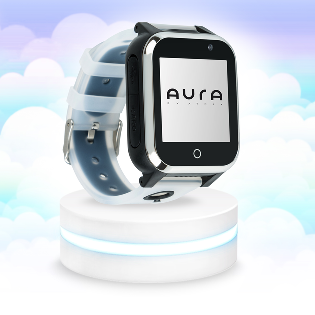 Детские телефон-часы Aura A100 Tracker/Wi-Fi Black (AUR-A100-B) - изображение 3
