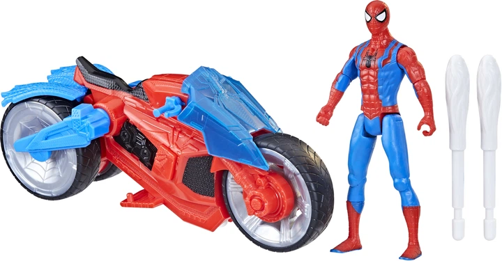 Ігровий набір Hasbro Marvel Spider-Man Мотоцикл з фігуркою (5010994182533) - зображення 6