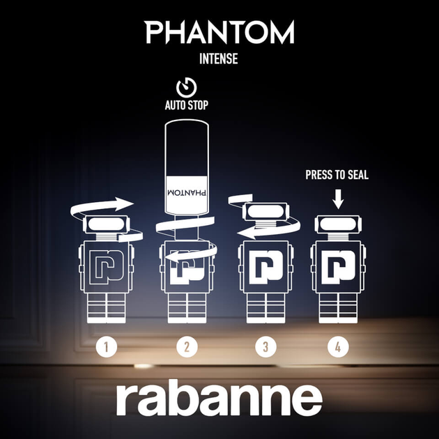 Wkład wymienny Woda perfumowana Paco Rabanne Phantom Intense Refill 200 ml (3349668630059) - obraz 4