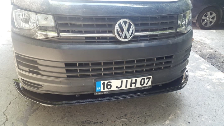 Передний лип 2015-2018 Standard (ABS) для Volkswagen T6 - изображение 5
