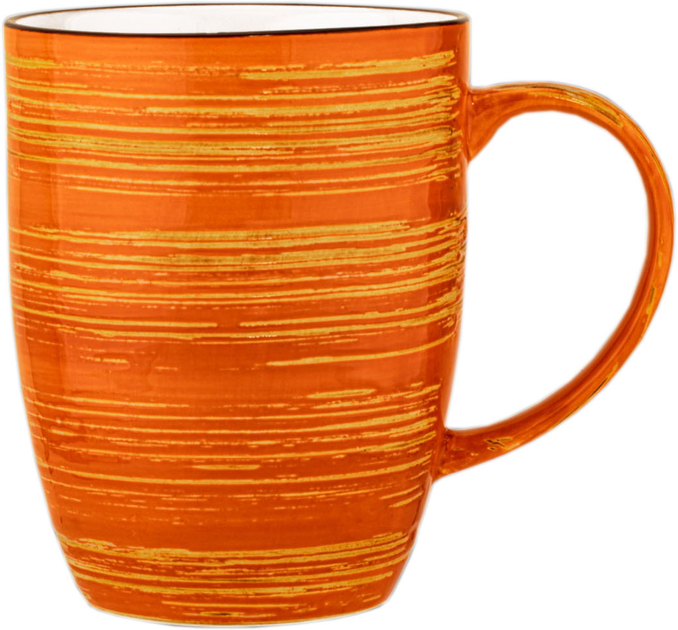 Кухоль Wilmax Spiral Orange 460 мл (WL-669337 / A) від Rozetka на платформі USKIDKA Акція на Кухоль Wilmax Spiral Orange 460 мл (WL-669337 / A) від Rozetka