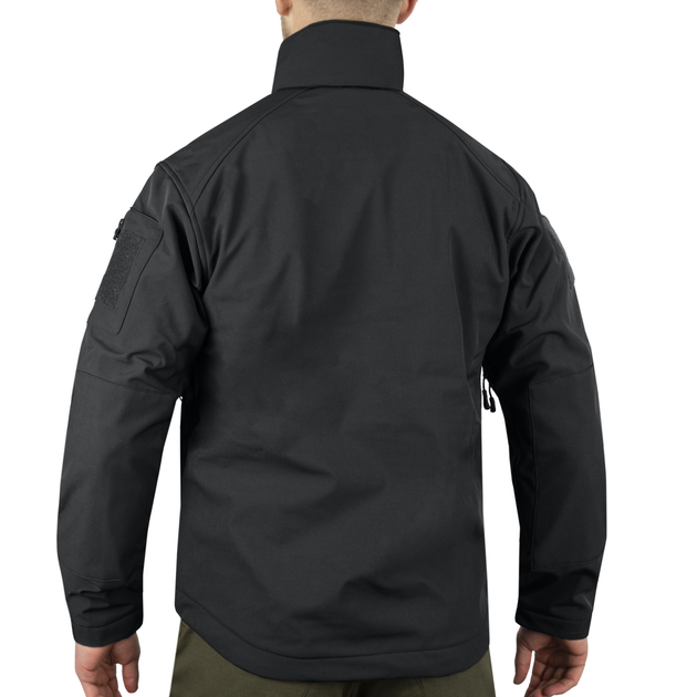 Куртка демісезонна софтшелл Sturm Mil-Tec SOFTSHELL JACKET SCU Black L (10864002) - зображення 2