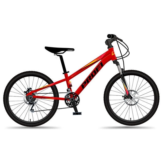 Спортивний велосипед Profi MTB2401-1 (⌀ коліс: 24", 21 швидкість, алюмінієва рама: 11", швидкознімні колеса) - изображение 2