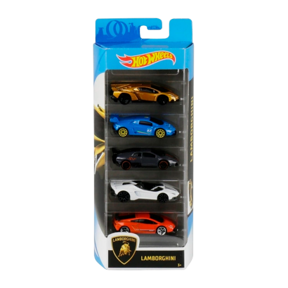 Машинка Базова 5шт Hot Wheels Lamborghini Veneno / Huracаn / Murciеlago ...