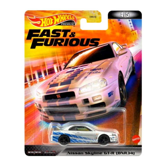 ミニカー Fast & Furious Nissan Skyline GT-R Amazon | jada toys 1/24 FAST&FURIOUS ミニカーBRIAN'S NISSAN