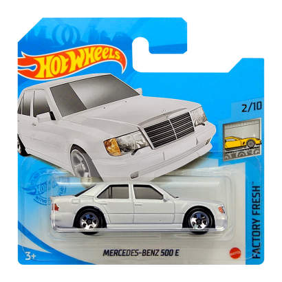 Машинка Базовая Hot Wheels Mercedes-Benz 500 E Factory Fresh 1:64 HCY42 White - Фото 1 Машинка Базовая Hot Wheels Mercedes-Benz 500 E Factory Fresh 1:64 HCY42 White - изображение 1
