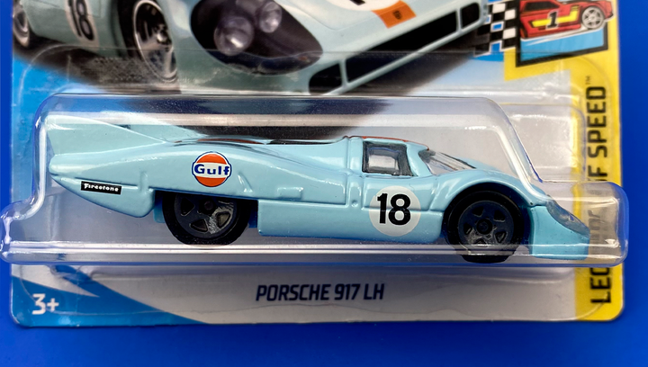 Машинка Базовая Hot Wheels Porsche 917 LH Gulf Project Cars 2