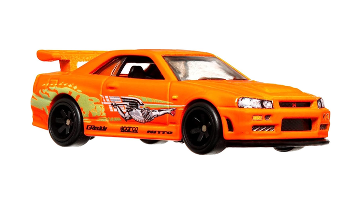 Машинка Premium Hot Wheels Nissan Skyline GT-R (BNR34) Fast