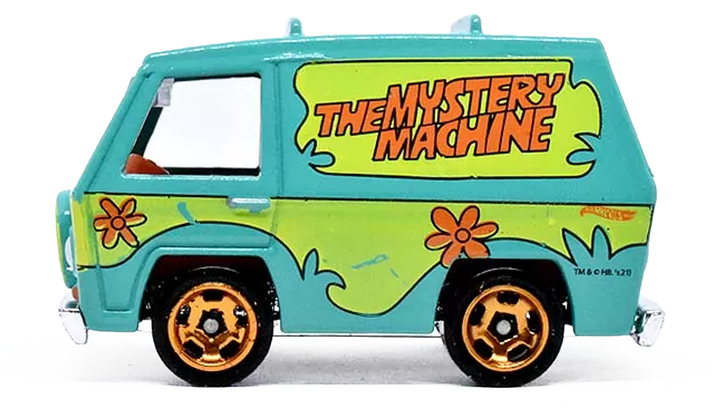 Машинка Базовая Hot Wheels Scooby-Doo! The Mystery Machine Screen