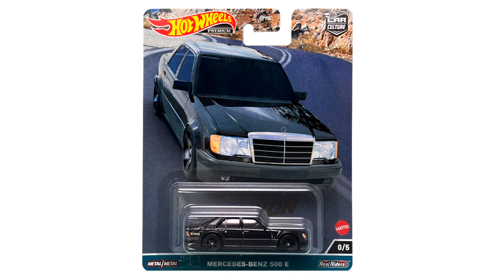Машинка Premium Hot Wheels Mercedes-Benz 500 E Chase Canyon
