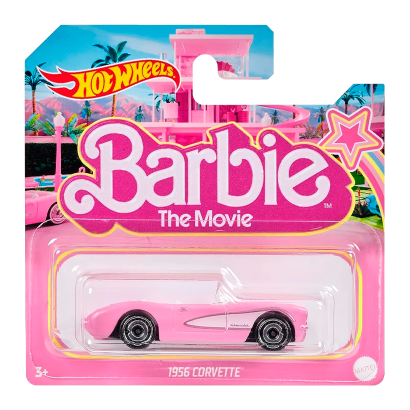 Машинка Базовая Hot Wheels 1956 Corvette Barbie The Movie 1:64
