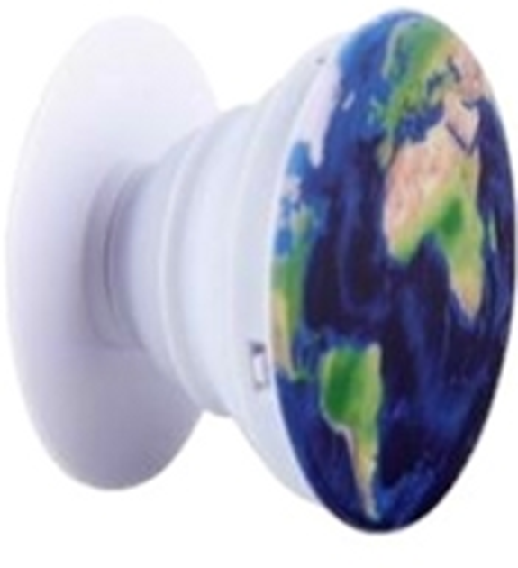 Uchwyt i podstawka do telefonu iLike Universal Pop Holder Planet Blue (ILIUNPH1) - obraz 1