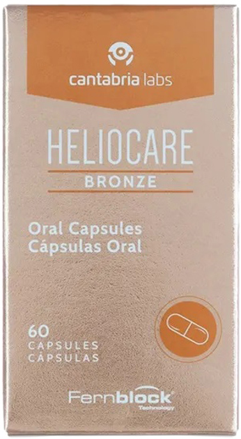 Suplement diety Heliocare Bronze 60 caps (8470002119079) - obraz 1