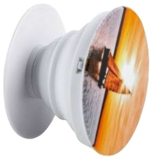 Тримач та підставка для телефону iLike Universal Pop Holder Sunset Orange (ILIUNPH4) - зображення 1