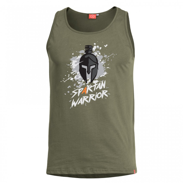 Майка Pentagon Astir "Spartan Warrior" T-Shirt Олива, M - зображення 1