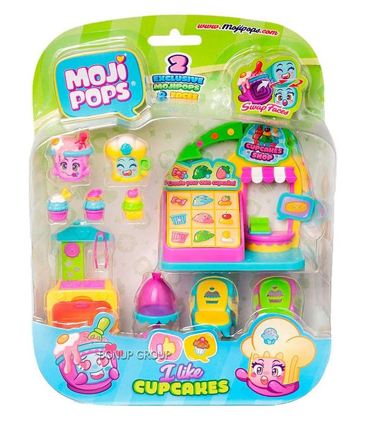 Детский игровой набор Мол Pops Капкейк кафе Moji Pops 2 фигурки 8