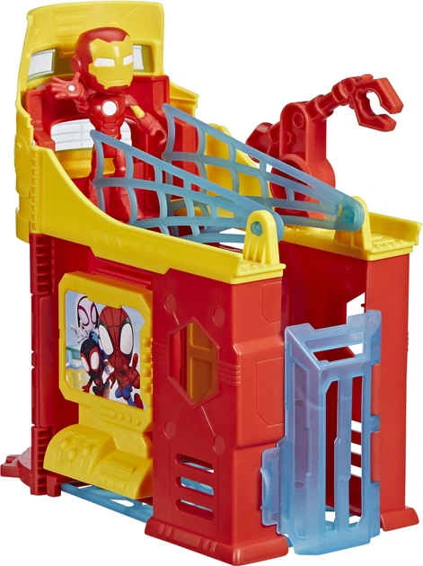 Zestaw do zabawy Hasbro Spidey And His Amazing Friends Stark Tower (F8842_F9351) - obraz 4