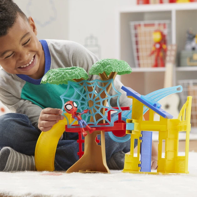 Zestaw do gry Hasbro Spidey i jego niesamowici przyjaciele Spidey Playground F9352 (5010996197610) - obraz 7