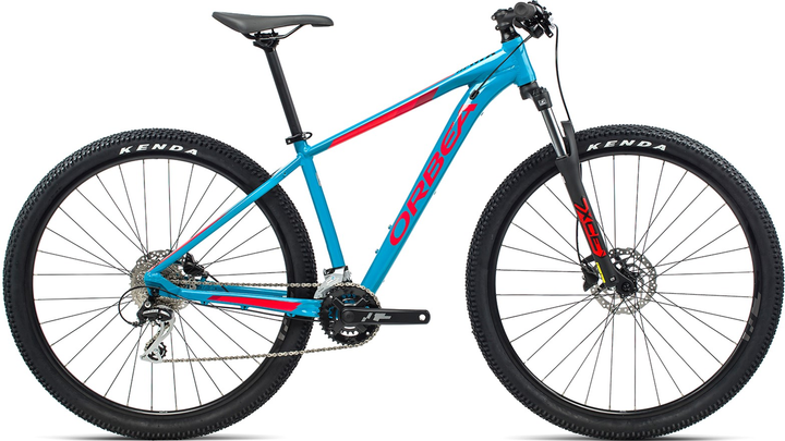 Акція на Велосипед Orbea MX50 27 M 2021 Blue Bondi - Bright Red від Rozetka
