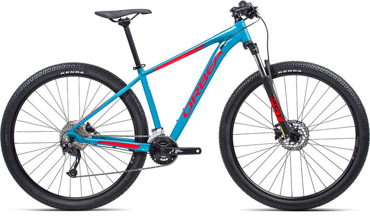 Акція на Велосипед Orbea MX40 29 XL 2021 Blue Bondi - Bright Red від Rozetka