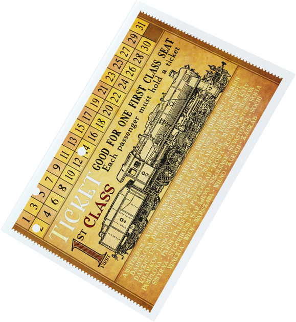 Koszulki na karty Gamegenic Ticket to Ride Europe Art Sleeves 58 x 90 mm 168 szt (4251715410493) - obraz 5