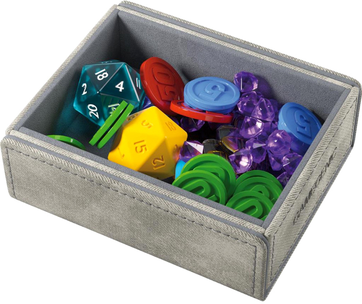 Pudełko na karty Gamegenic Token Keep 11.3 x 8.7 x 3.6 cm Gray (4251715413296) - obraz 3