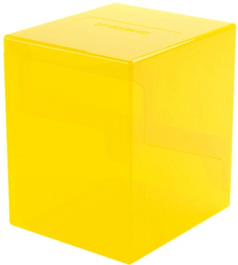 Карткова коробка Gamegenic Bastion 100+ XL Yellow (4251715413623) - зображення 1