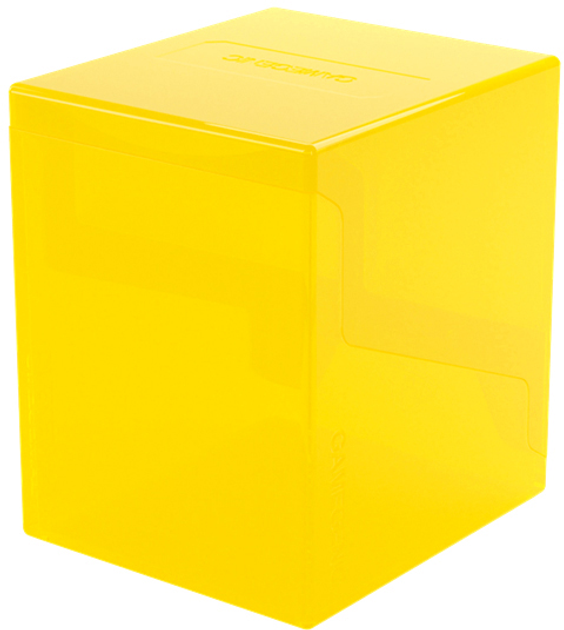 Карткова коробка Gamegenic Bastion 100+ XL Yellow (4251715413623) - зображення 1