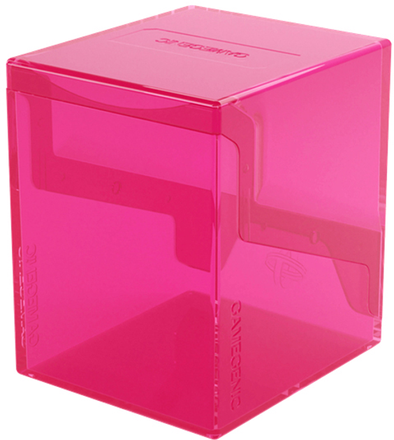 Pudełko na karty Gamegenic Bastion 100+ XL Pink (4251715413630) - obraz 1