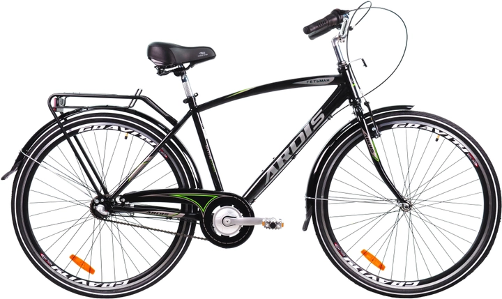 Акція на Велосипед Ardis Гетьман 28" Nexus 19" 2023 Чорний (0248-190) + Велосипедні шкарпетки в подарунок від Rozetka