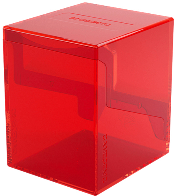 Коробка для карток Gamegenic Bastion 100+ XL Red (4251715413586) - зображення 1