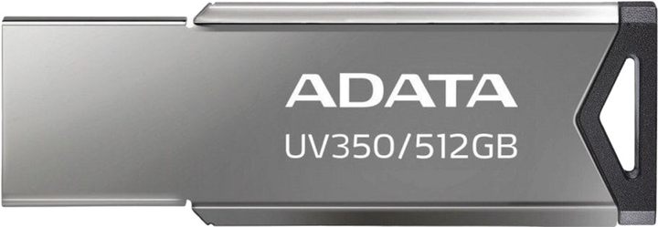 Флеш пам'ять Adata 512GB USB 3.2 Silver (AUV350-512G-RBK) - зображення 1
