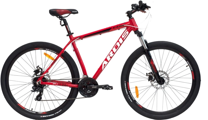 Акція на Велосипед Ardis CXR 29" 20" 2023 Червоний (02601-200-2) + Велосипедні шкарпетки в подарунок від Rozetka