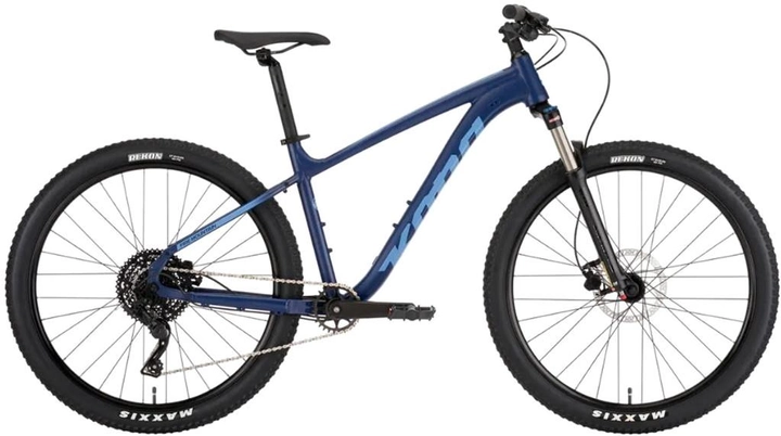 Акція на Велосипед Kona Fire Mountain 27.5" рама S 2024 Blue (KNA B36FMB01) + Велосипедні шкарпетки в подарунок від Rozetka