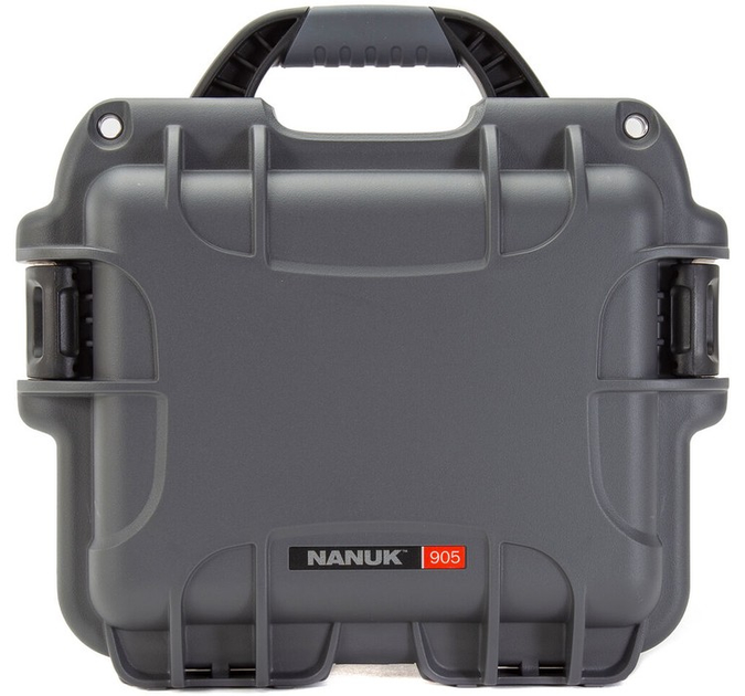 Водонепроницаемый пластиковый кейс Nanuk Case 905 Graphite (905S-000GP-0A0) - изображение 2