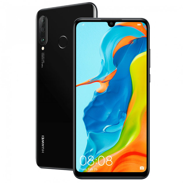 Смартфон Huawei P30 Lite 6/128 GB Midnight Black 2сим LTPS 6.15" 8ядер ...