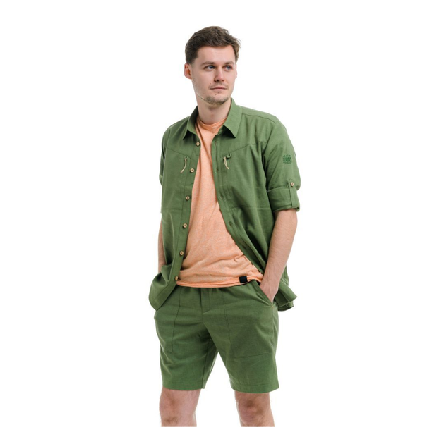 Сорочка Turbat Amazonka Hemp Mns Bronze Green XXXL (1054-012.004.4190) - Фото 4 Сорочка Turbat Amazonka Hemp Mns Bronze Green XXXL (1054-012.004.4190) - зображення 4