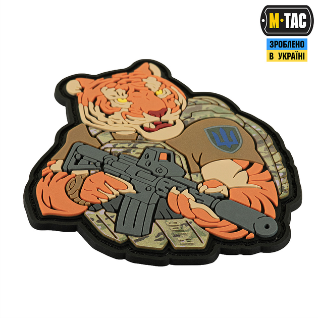 Тигр піхота нашивка Гірська PVC M-Tac - изображение 2
