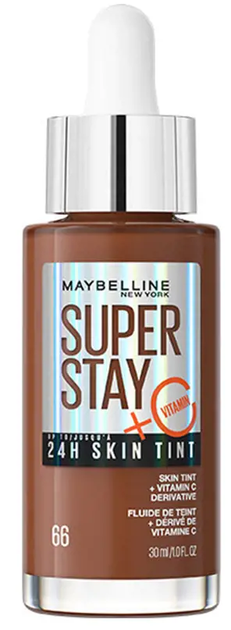 Тональна основа Maybelline New York Super Stay 24H Skin Tint Hazelnut 66 30 мл (3600531672515) - зображення 1