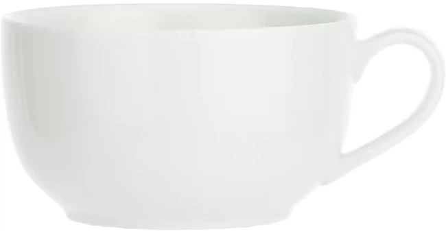 Zestaw filiżanek ze spodkiem La Porcellana Bianca Villadeifiori porcelanowy 450 ml 4 szt (P000200027) - obraz 3