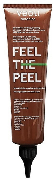 Скраб для шкіри голови Veoli Botanica Feel The Peel 150 мл (5904555695535) - зображення 1