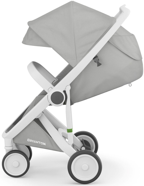 Прогулочная коляска Greentom Classic Grey-White (8718858972302) - изображение 2