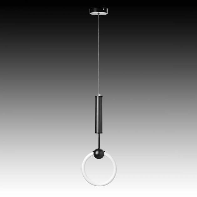 Подвесной светильник Berger 7010-PL-11 Black LED 11 Вт 4000K для кухни, спальни, прихожей - изображение 2