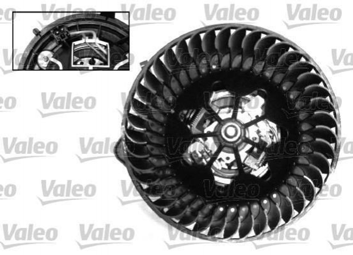 Вентилятор пічки Valeo 715074 - зображення 1