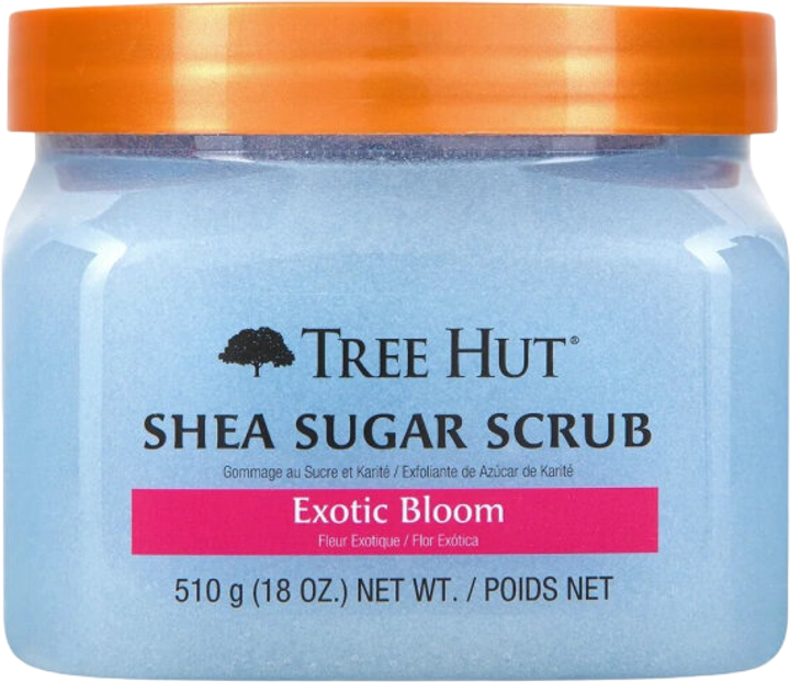 Скраб для тіла Tree Hut Exotic Bloom Shea Sugar 510 г (75371003547) - зображення 1