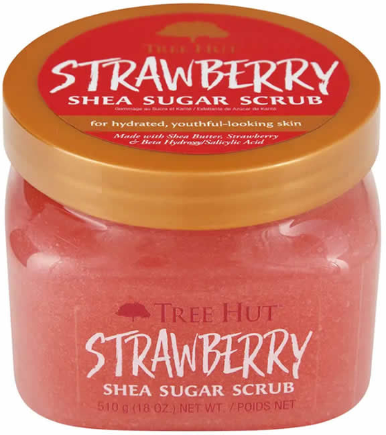 Scrub do ciała Tree Hut Strawberry Shea Sugar 510 g (75371002687) - obraz 1