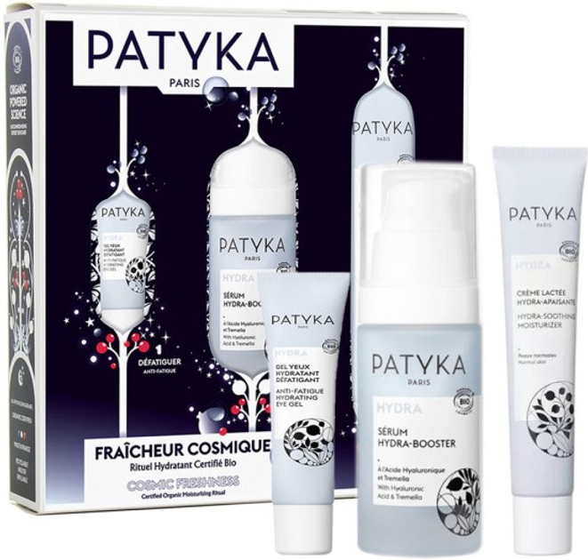 Zestaw do pielęgnacji twarzy Patyka Fraicheur Cosmique Serum 30 ml + Krem 40 ml + Żel do skóry wokół oczu 5 ml (3700591969065) - obraz 2